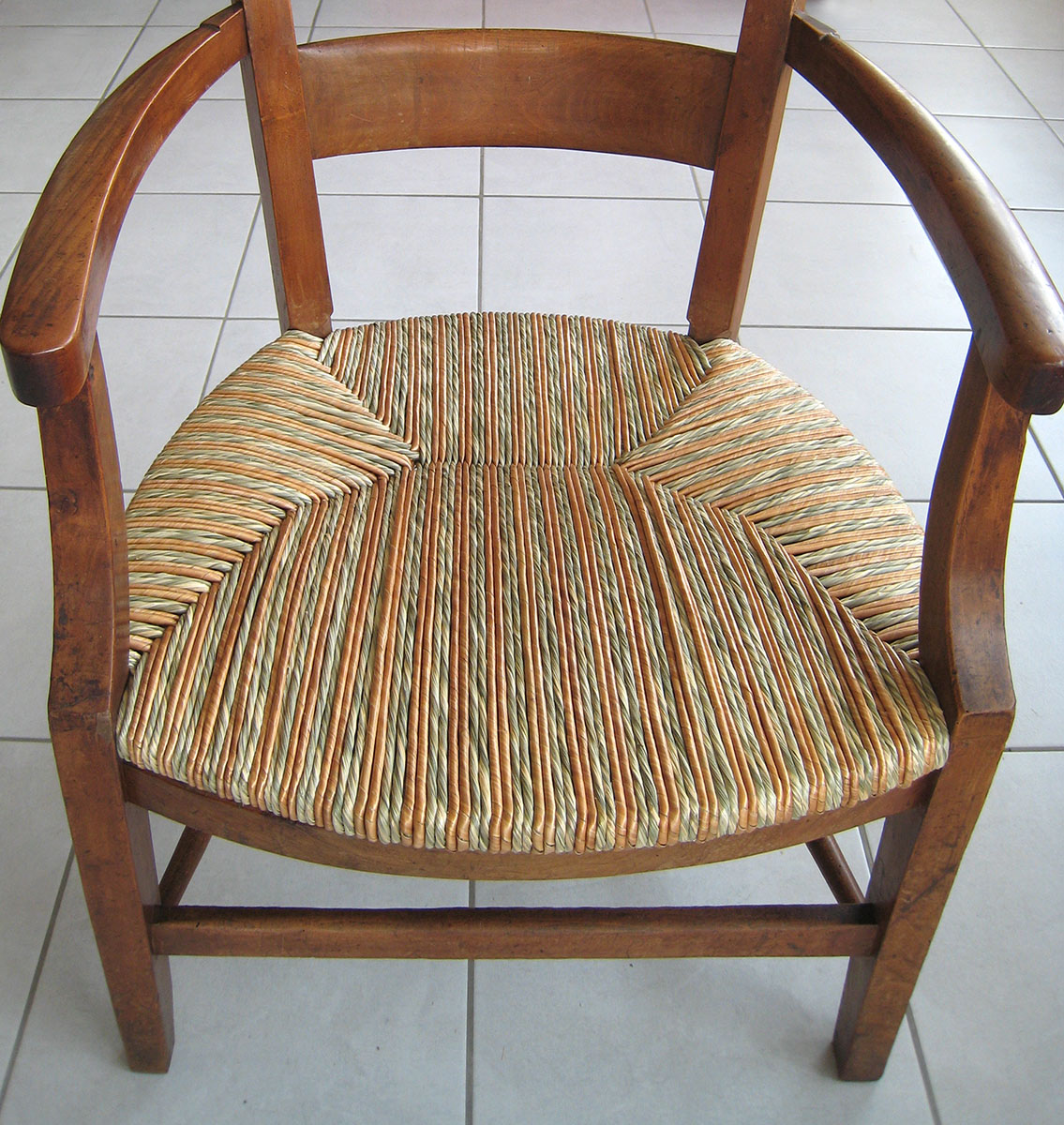 Assise — Paillage métissé seigle et leiche.