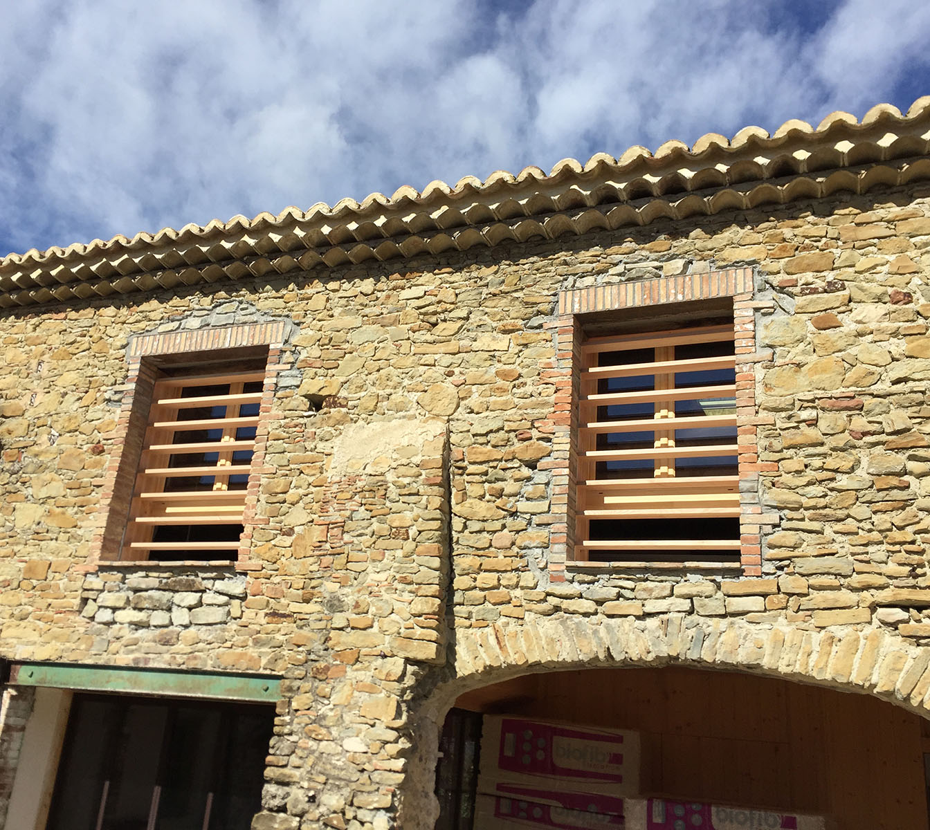 Brise soleil — Douglas.